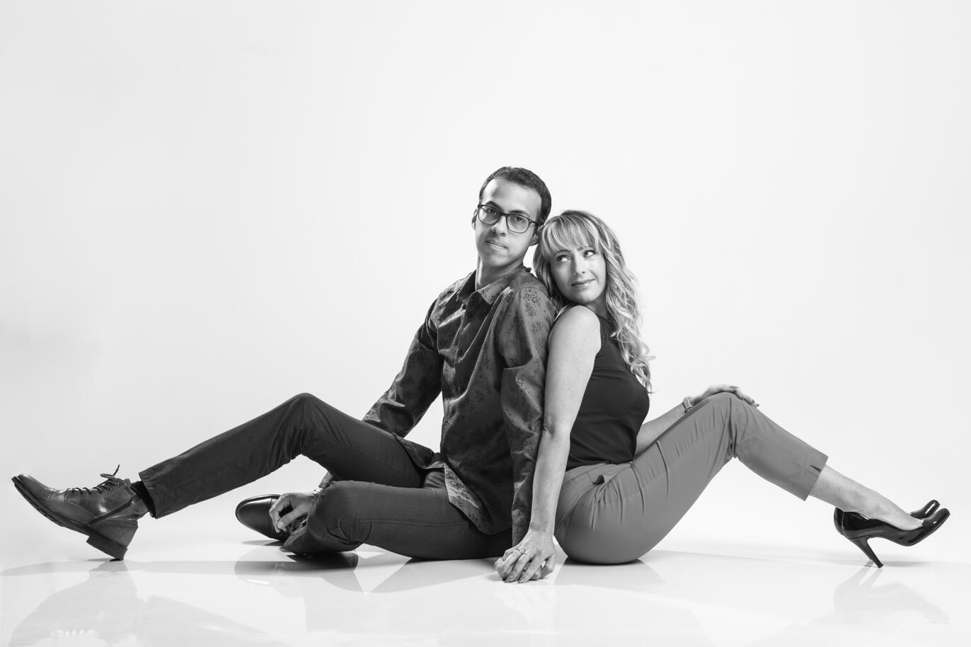 Portrait de famille au studio Deux-Quatre 4